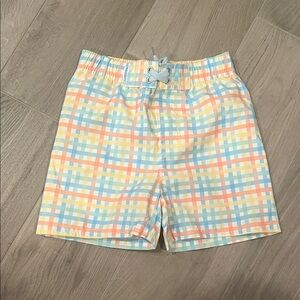 RuggedButts Boys Colorful Swim Trunks Size: 3T